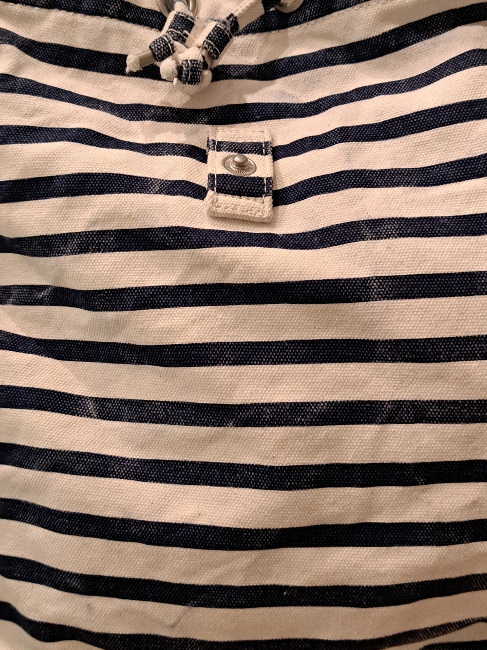 Faherty And BAGGUU Striped Canvas Tote & Embroidered Two-Tone Beach Bag - Picture 3 of 5